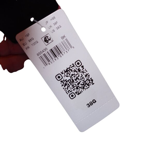 NWT Wacoal Elevated Allure Front Close Underwire Bra Sz 38G Black Seamless - Picture 6 of 7